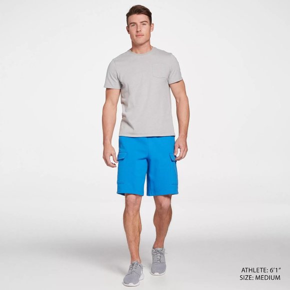 NWT DSG X TWITCH + ALLISON Men's Cargo Terry Shorts - Picture 3 of 4